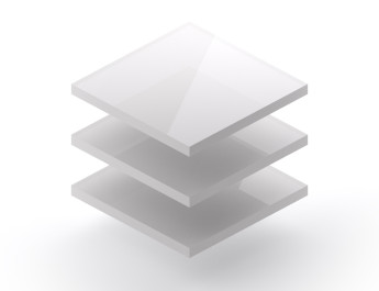 Polycarbonaat Opaalwit 866 / 3 mm