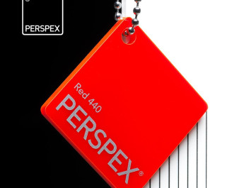 Perspex® Acrylaat GS Rood 440 / 3 mm