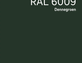 HPL kompact plaat Structuur 6 mm groen RAL 6009