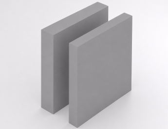 Hard PVC 12 mm grijs RAL 7011