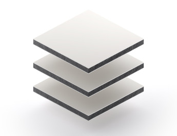 ACP Kleur Wit 9003 mat/mat : 4 mm