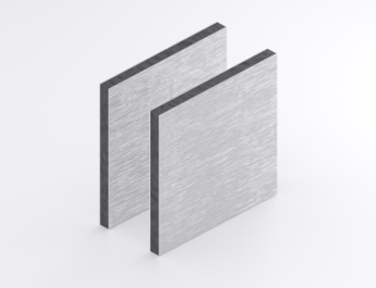 Alupanel 3 mm RVS look 9006