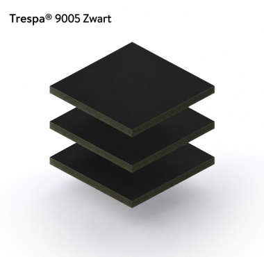 Trespa Izeon Varitop 6 mm Zwart RAL 9005