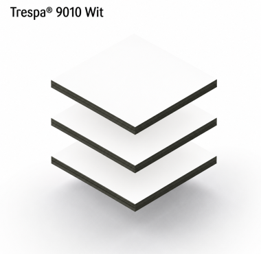 Trespa Izeon Varitop 6 mm Wit RAL 9010