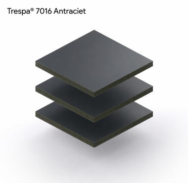 Trespa Izeon Varitop 6 mm Anthraciet RAL 7016