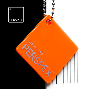 Perspex® Acrylaat GS Oranje 363 / 3 mm