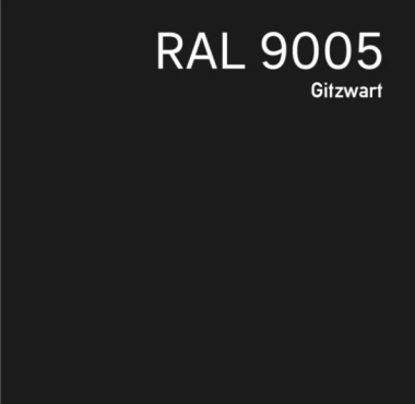 HPL kompact plaat Structuur 6 mm zwart RAL 9005