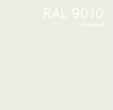 HPL kompact plaat Structuur 6 mm wit RAL 9010
