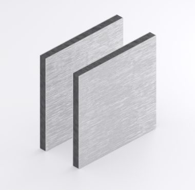 Alupanel 3 mm RVS look 9006